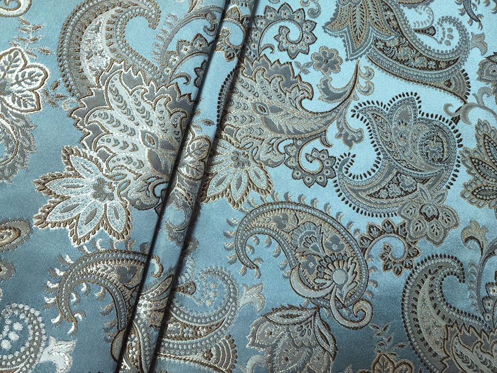 Home Décor Fabric Coordinates – 5 Stunning Patterns in Seafoam / Ivory / Beige