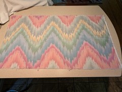 Vintage home decorating pastel southwestern cotton 25 inches x 90 inches wide