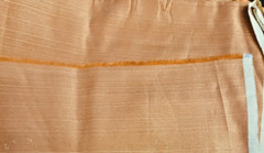 VTG Orange Medium Weight Fraile Synthetics Blend 46″X136″ Home Decor Etc.