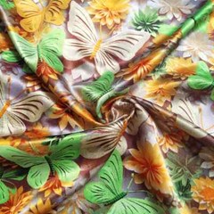 Satin Fabric 58″ Wide By Yards Silky Charmeuse Material Butterfly Satin Fabric