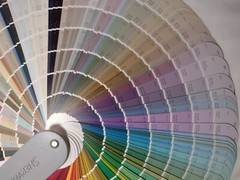 Huge Paint Chip Book 11″ x 2″ Art Crafts Supplies Scrapbook Junk Journal ATC