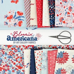 Bright, Bold & Free in Multi | Bloomin’ Americana | Art Gallery