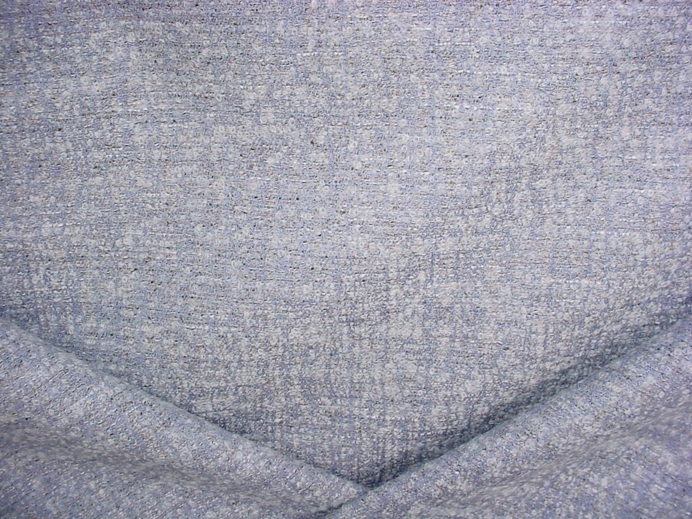8-3/8 Brunschwig et Fils LCT-5457 Pealara Blue Wool Mohair Upholstery Fabric