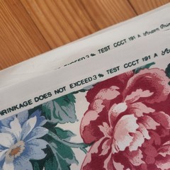 Vintage House N Home Decorator Fabric Romance Cottage Floral Bouquet 7 Yard Cuts