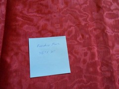 Dark Fuchsia Moire Satin Viscose Fabric – 46″ x 31″