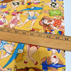 Bathing Beauties 2005 by Loralie Harris for Loralie Design Size 44×38″ 1 Yard