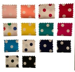 58/60″ Dot Broadcloth By The Yard – polyester cotton blend
