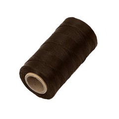 Tenn Well 328Yards 150D 1MM Waxed Thread, Flat Sewing Wax 328 yards, Brown