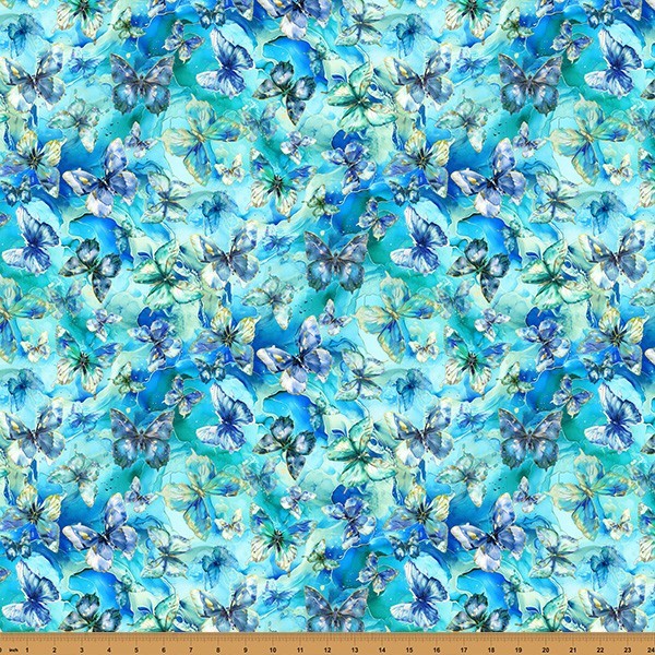 Flourish By Hoffman Fabrics – Wade Butterflies #X5630-341