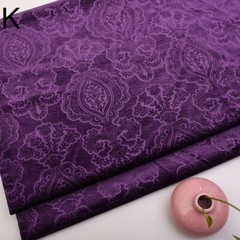 1M Velvet Fabric Embossed Floral Soft Velour Material Home Upholstery Backdrop