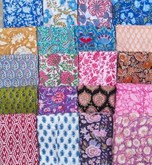 20pcs Sewing Cotton Fabric Bundle Squares Quilting Patchwork Floral Scraps Lot