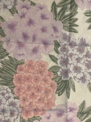 Cotton Fabric Floral Hoffman California Fabrics Half Yard X 44” Sewing Quilting