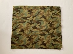 Camouflage Fabric 1.85 METRES Camo Quilters Cotton Khaki
