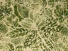By 1/2 Yd Shangri-la by Northcott Green Leaves Blender Cotton Fabric BTHY #2616