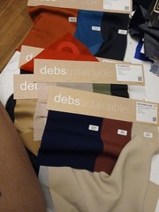 Lot of 110 Individual Mixed Fabric Pieces (Some are Duplicated) Approx 4lbs