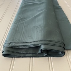 SILK pastel green, FABRIC 6 Yards x 22 Inches Wide or 216 Inches x 22 Wide