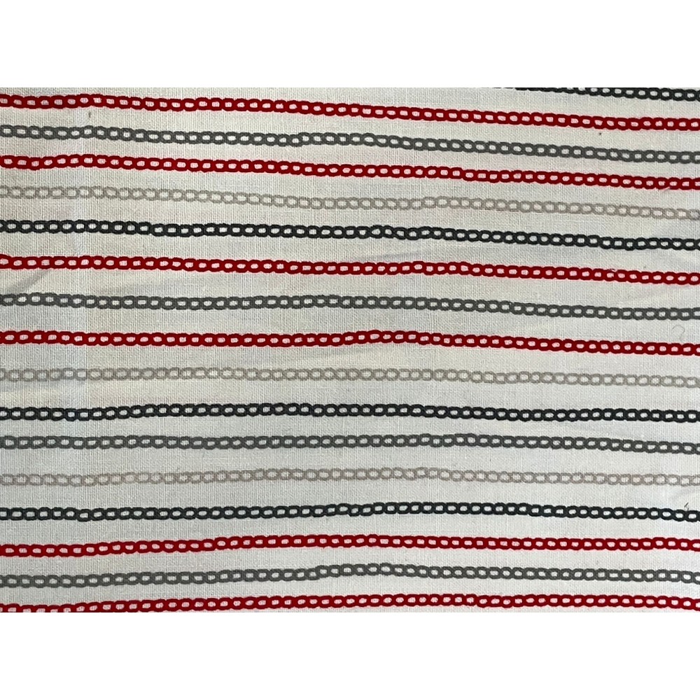 Waverly Inspirations Chain Line Stripe Cotton Fabric 36″ x 50″