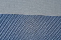 Carbon Fiber – Pacific Blue, Marine-Grade Vinyl Leatherette fabric