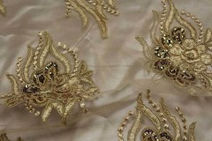 ROUNDAROSE Lace Fabric, 54 Inch. in Width