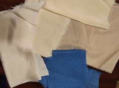Lot of 110 Individual Mixed Fabric Pieces (Some are Duplicated) Approx 4lbs
