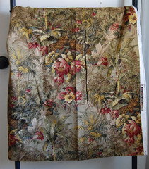 New Unused Raymond Waites “Vintage Jungle” Fabric, 1.8 Yards