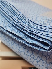 45″ X 5.6yds Light Blue Geometric Pattern Cotton Sewing Craft Quilting Fabric