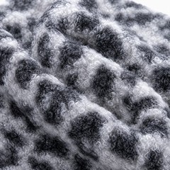 Leopard Sherpa Boucle Faux Fur Fabric Thick Curly Lamb Fleece 50x160cm DIY