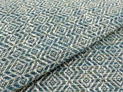 Thibaut Cadence Collection Upholstery Fabric- Kingsley / Teal 2 yds W74069