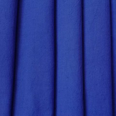 Royal Blue Cotton Linen Fabric By The Yard, 42 inches width Blue Cotton Fabric