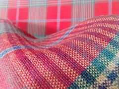Vintage Pendleton 100% Wool Plaid Fabric Remnant – 60″ Wide x 1 3/8 Yards