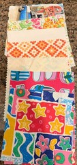 275 pc lot cotton 5″ x 5″ Fabric Squares Precut Quilt Blocks 1lb 6oz kids prints