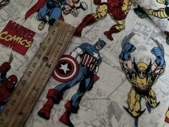 Super Hero Avengers Marvel Comics Fabric Mask Material 44”x36” 43