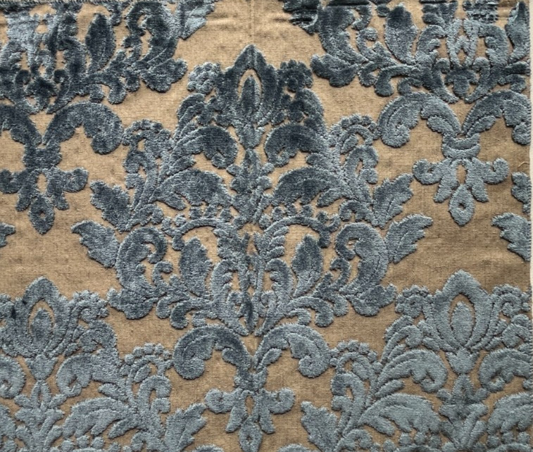 5 Chivasso King Henry Designer Fabric Remnants 16″x16″