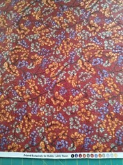 1 yard Hobby Lobby Fabric. Has coordinating fabric, see adds
