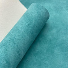 12″ X 54″ Soft Vegan Synthetic Faux Leather Fabric for DIY Crafts, Smooth Suede
