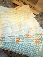 Moda “Hello My Friend” Scrap Bag strips by Sandy Gervais New 10.9 oz