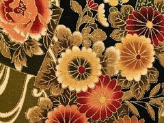 Quilting Fabric Lot – Asian themed, 10 Fat Quarters + 1 FREE!
