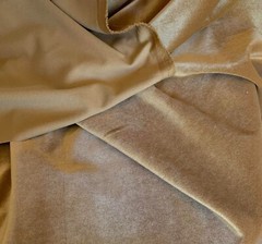 Golden Amber Brown – Upholstery Weight Velvet Fabric