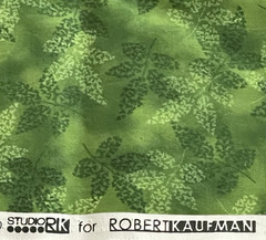 Robert Kaufman Fusion Collection Garden Design # 14856 Cotton Fabric 1 yd x 42