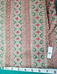 Your Choice Pieces, 1/4 Yds OR FQs Cream Tan Brown Floral cotton quilting Fabric