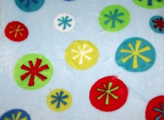 XMAS STAR SNOWFLAKES MINKY CUDDLE SMOOTH PLUSH SEW QUILT CRAFT FABRIC BTY+PRECUT