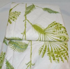 Dena Home Palm Court Floral Unfinished Duvet /Comforter Shell Fabric Pink Green