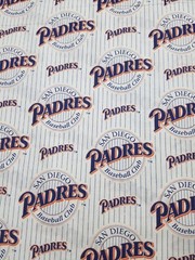 VTG~NFL MLB Sport Teams Fabric~BTY~58/60~Cotton~NEW~your choice~FREE SHIPPING