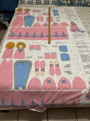 Vintage VIP Cranston Print Works Cut-and- Sew Cinderella Cloth Doll Fabric Panel
