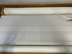 Linen Cotton White Fabric