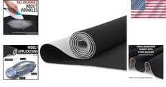Black Mesh Headliner Fabric 96″x60″ Foam Backed Auto Interior Roof Repair