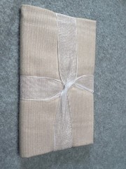 Striped Cotton Fabric Bundle 1/2 yard x 44″ Neutral Beige for Sewing Crafts Quil