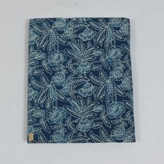 By The Yard Indian Hand Block Indigo Print Pure Cotton Running Craft Blue Fabric