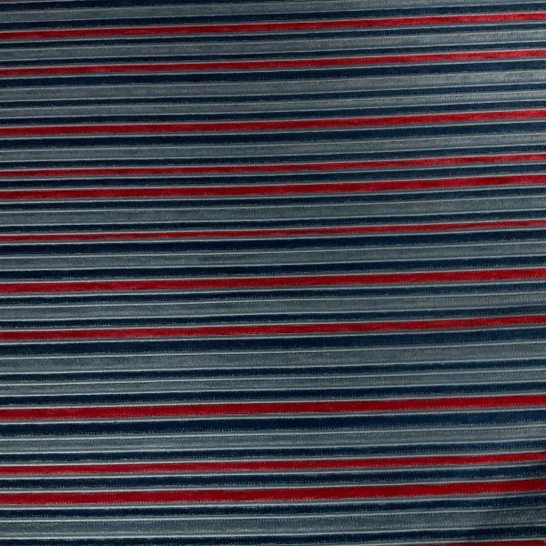 Zimmer Rohde Pepe 536 Blue Velvet Stripe Upholstery Fabric