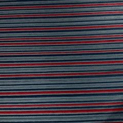 Zimmer Rohde Pepe 536 Blue Velvet Stripe Upholstery Fabric